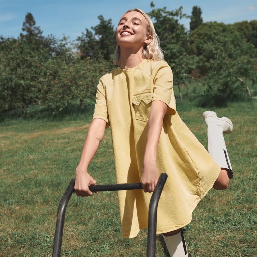 Ganni x Levi Dress